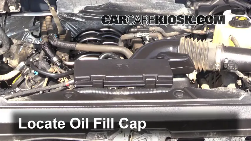 2012 Ford F-150 XLT 5.0L V8 FlexFuel Crew Cab Pickup Oil